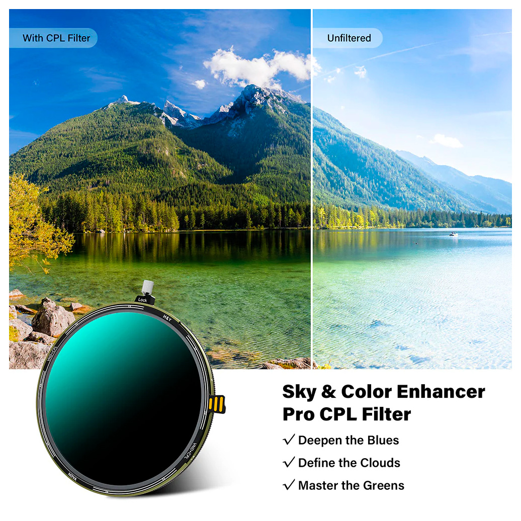 Светофильтр H&Y Nova series ND3-32+CPL 49 мм