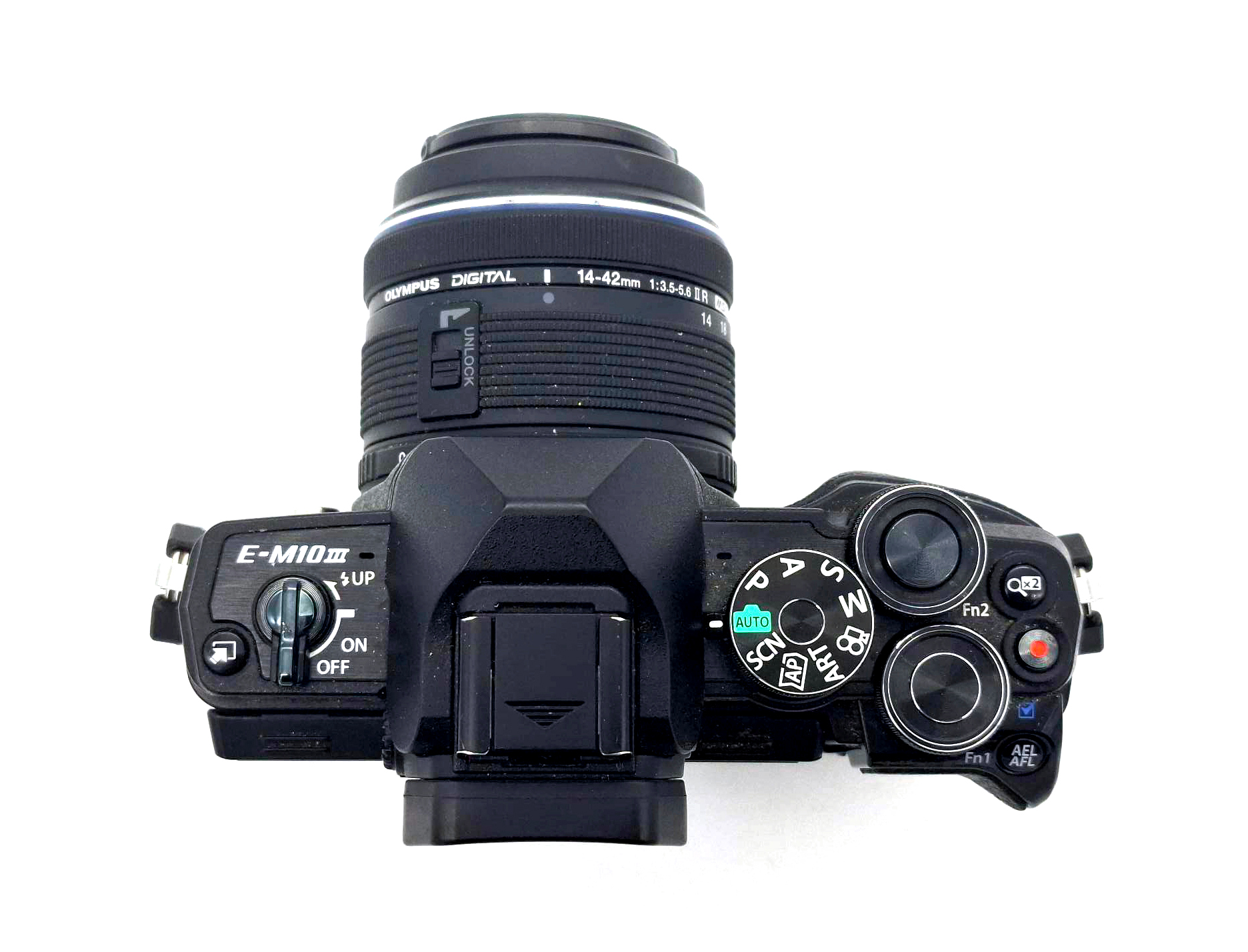 Беззеркальный фотоаппарат Olympus OM-D E-M10 Mark III Black Kit 14-42mm II (состояние 4) (б/у)