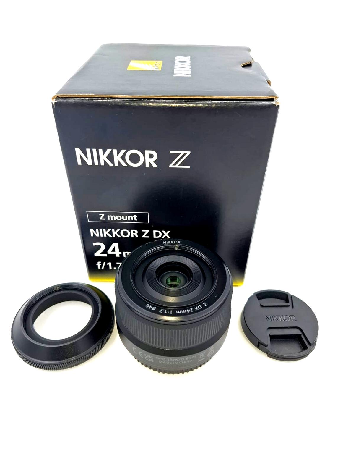 Объектив Nikon Z 24mm f/1.7 DX (состояние 5) (б/у)