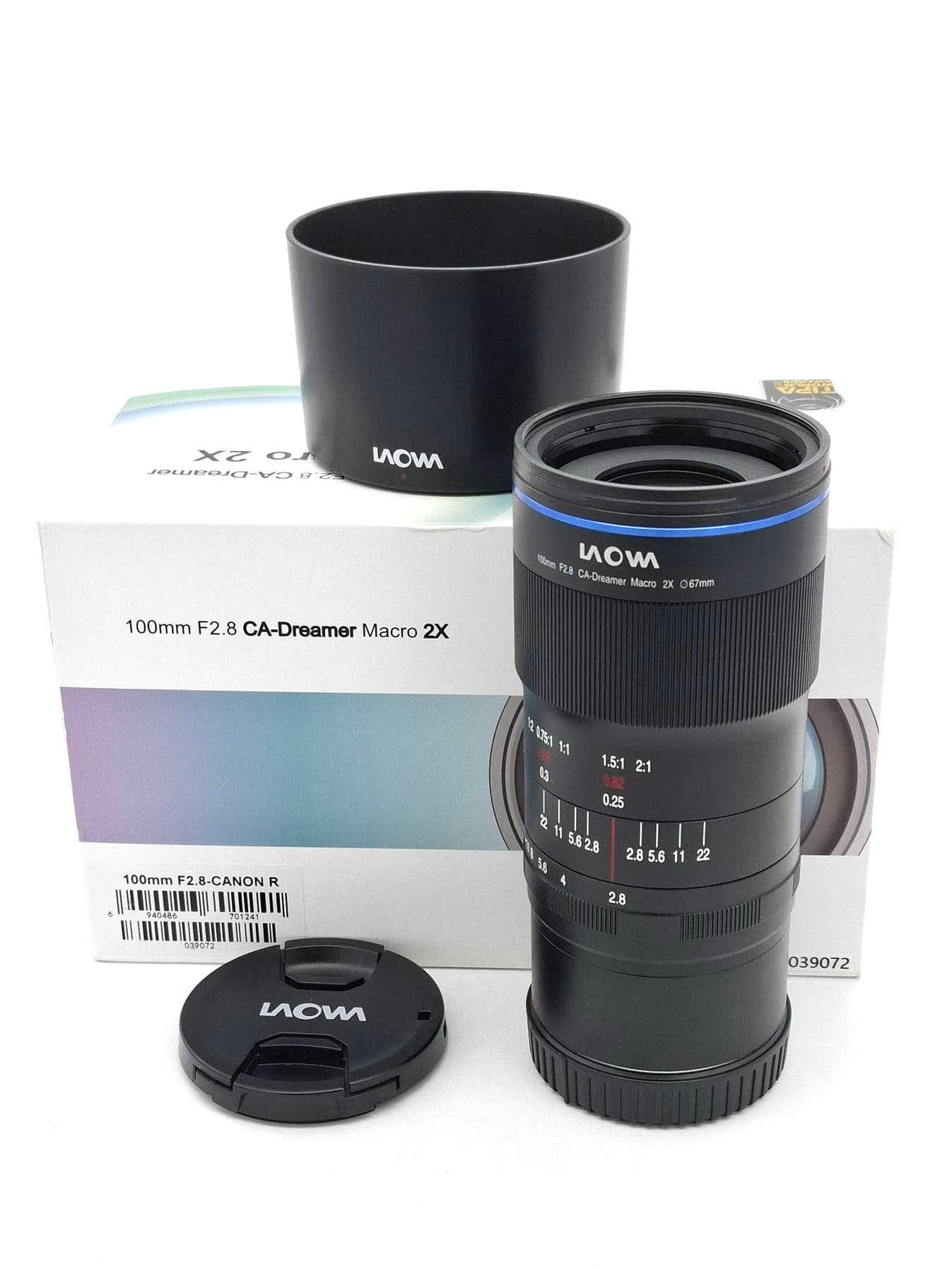 Объектив Laowa 100mm f/2.8 2x Ultra Macro APO Lens Canon RF (состояние 5-) (б/у)