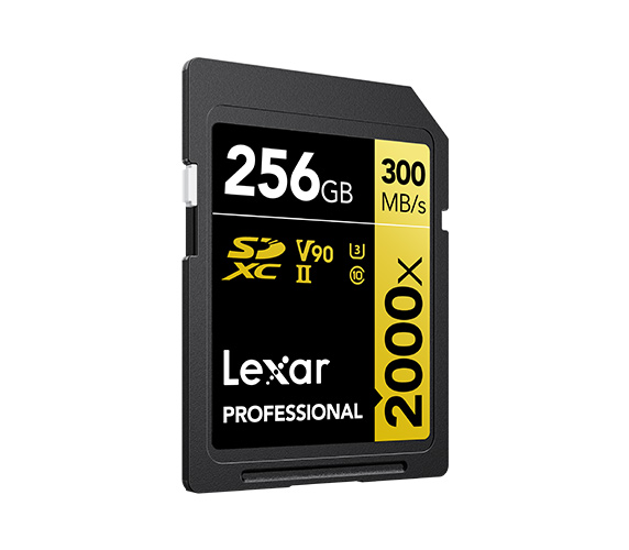 Карта памяти Lexar SDXC 256GB Professional 2000x UHS-II U3 V90 (300/260 MB/s)