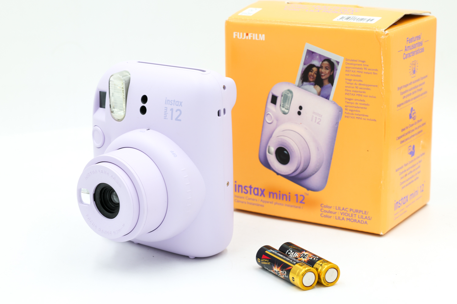 Фотоаппарат моментальной печати Fujifilm Instax MINI 12 Lilac Purple (состояние 5) (б/у)