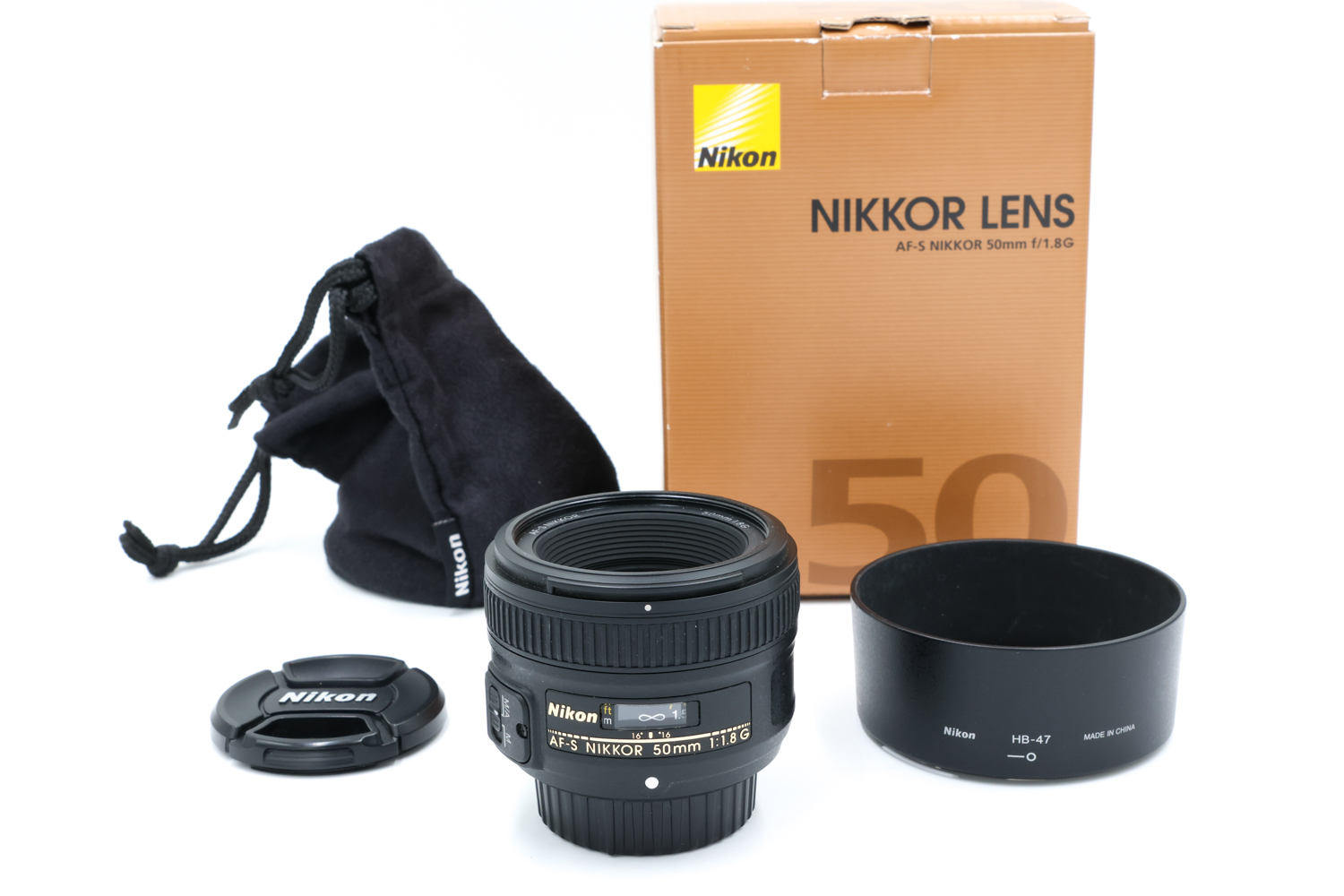 Объектив Nikon 50mm f/1.8G AF-S (состояние 5) (б/у)