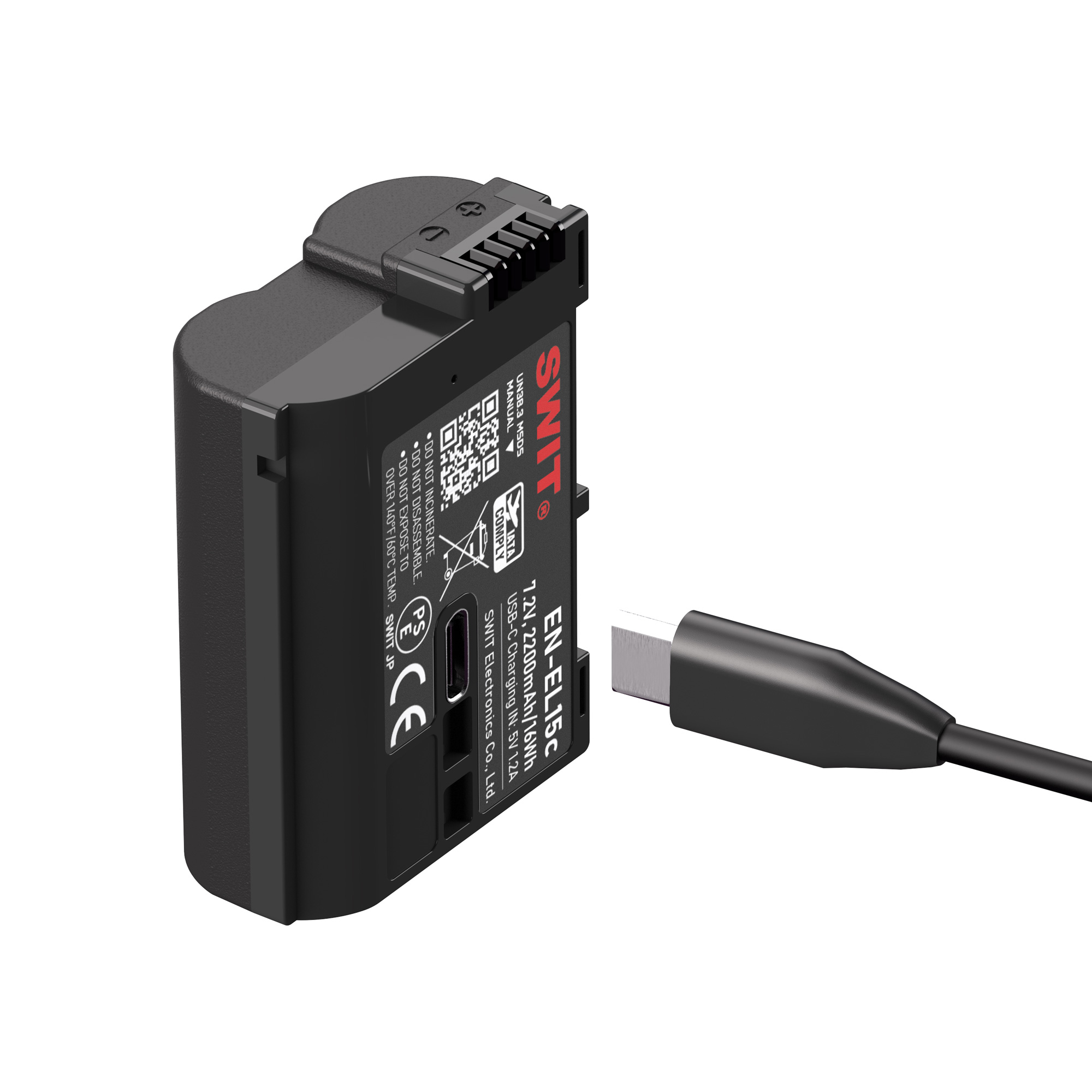 Аккумулятор SWIT EN-EL15C, USB-C, 2200 мАч