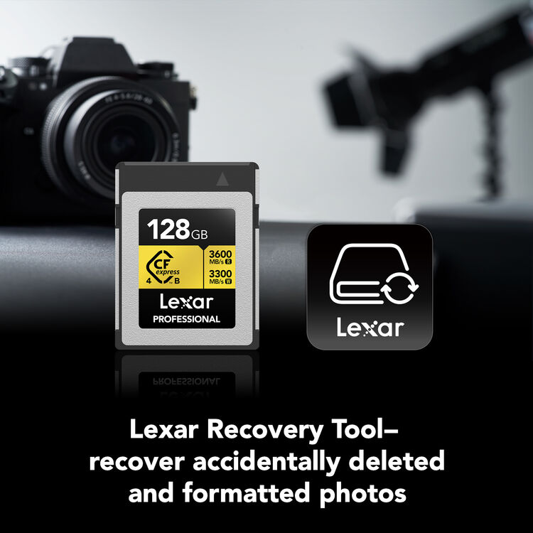 Карта памяти Lexar CFexpress Type B 128GB Gold 4.0 (R3600/W3300)