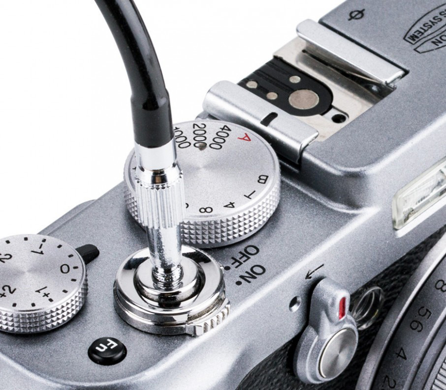 Спусковой тросик JJC TCR-70R, механический, 70 см, красный