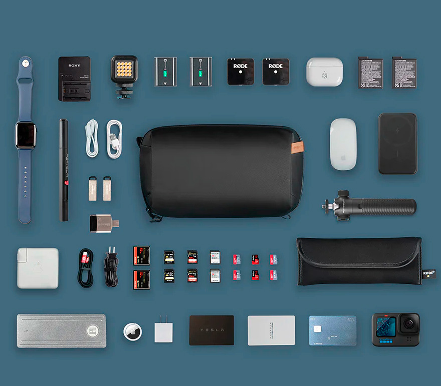 Чехол-органайзер PGYTECH Tech Organizer Smoky Grey