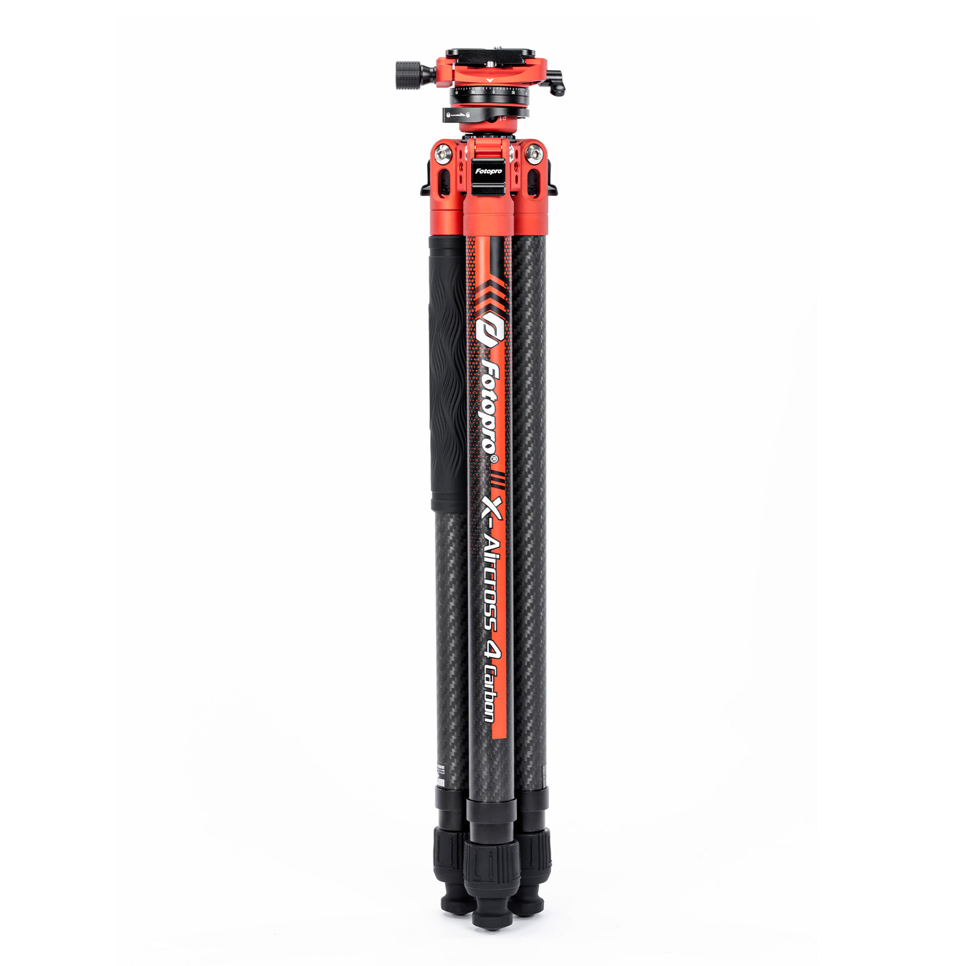 Штатив Fotopro X-Aircross 4 Orange, карбоновый, с головой 32QR, до 4 кг