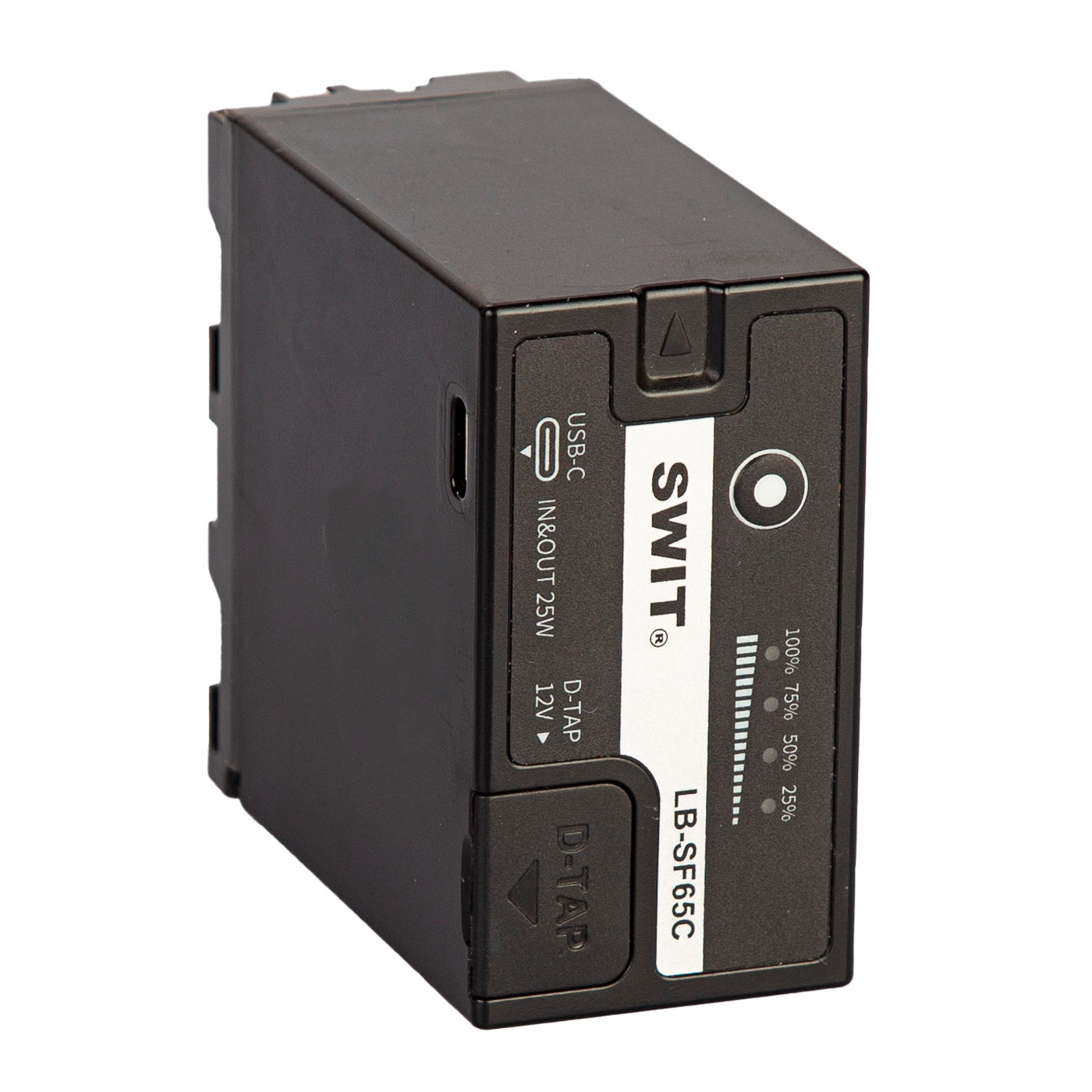 Аккумулятор SWIT LB-SF65C типа Sony NP-F, 65 Втч, разъемы D-Tap, USB-C