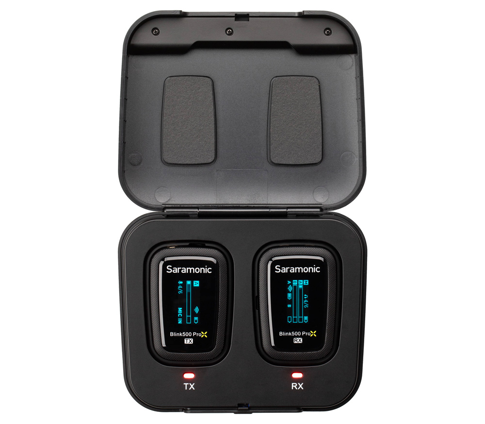 Беспроводная система Saramonic Blink500 ProX B1, TX+RX, 2.4 ГГц, 3.5 мм TRS / TRRS