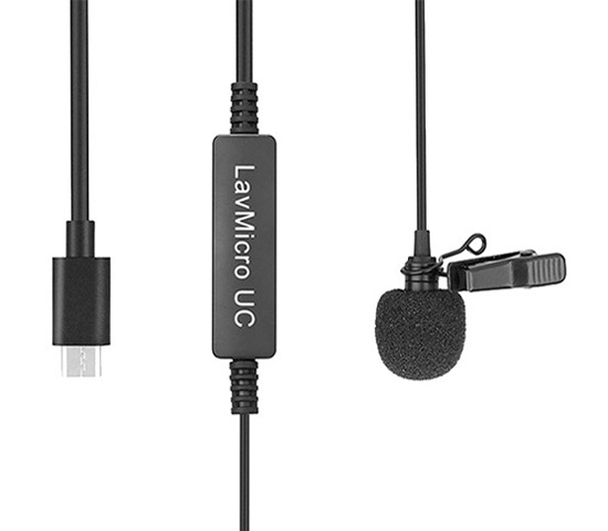 Микрофон Saramonic LavMicro UC, петличный, USB-C (уцененный)
