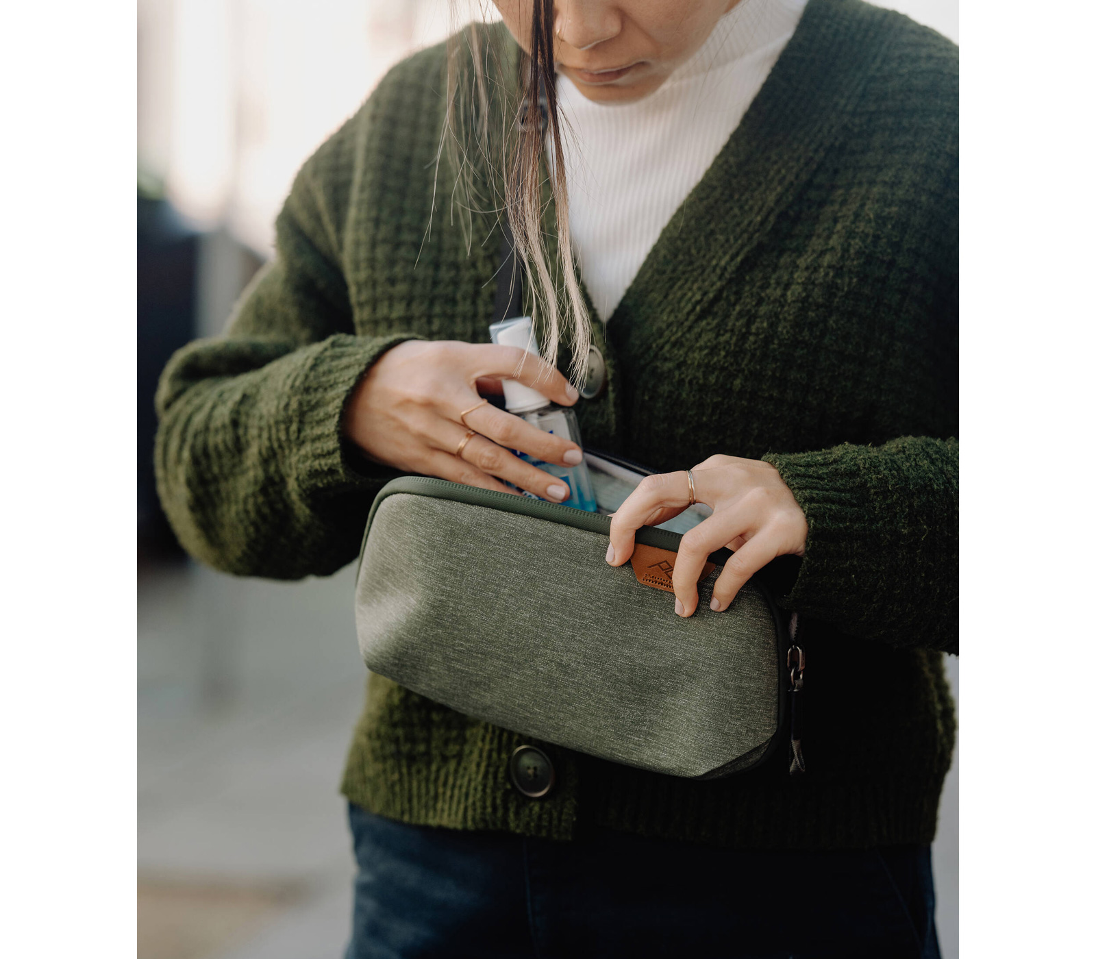 Чехол Peak Design Tech Pouch Small, цвет Sage, для аксессуаров