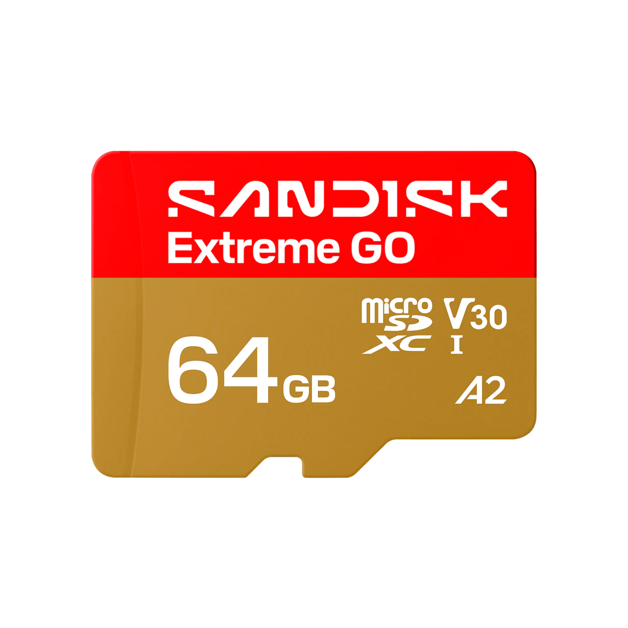 Карта памяти SanDisk MicroSDXC 64GB Extreme GO UHS-I V30 A2 170/80 МБ/с