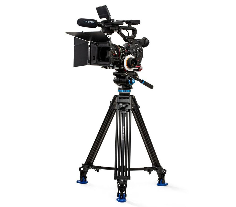 Штатив Benro Dual-Tube A673TMB с видеоголовой S8PRO, алюминий