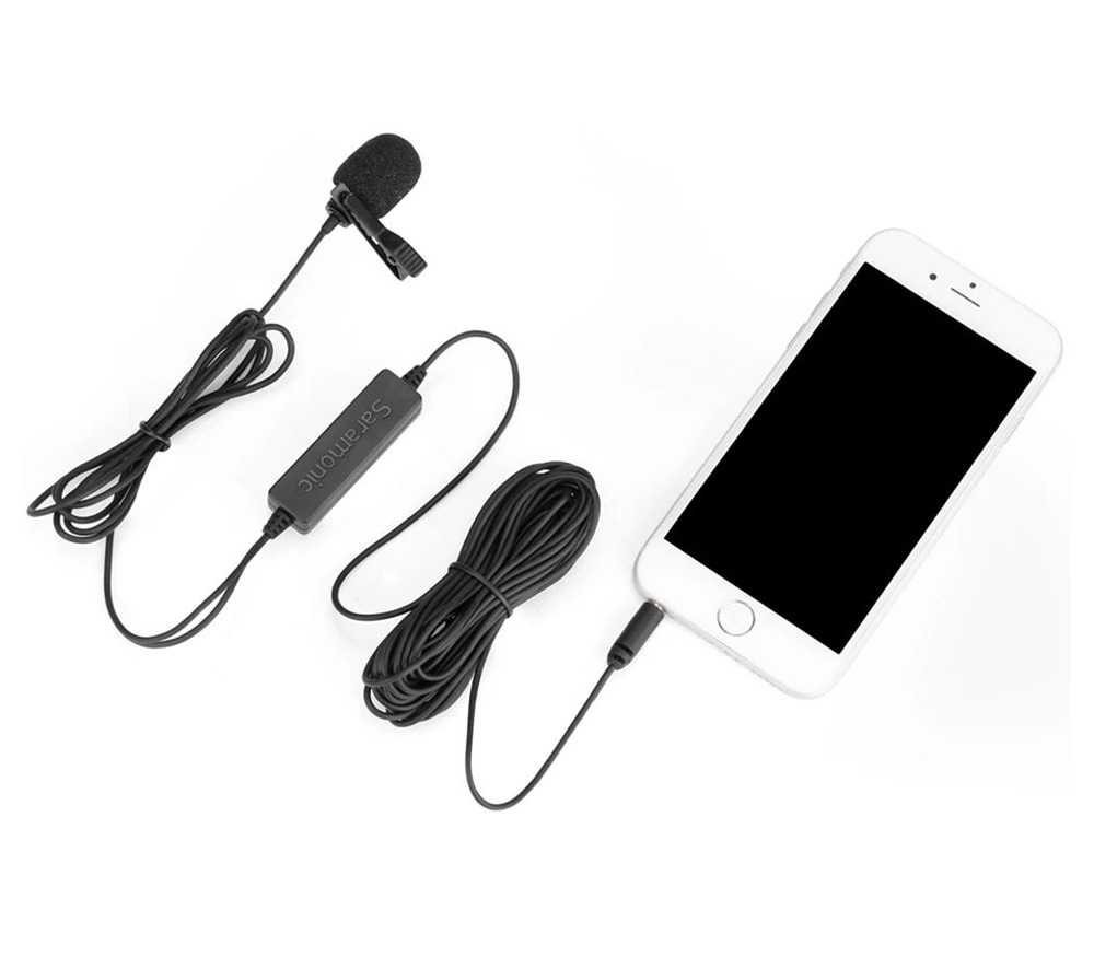 Микрофон Saramonic LavMicro-S, петличный, стерео, 3.5 мм TRS / TRRS