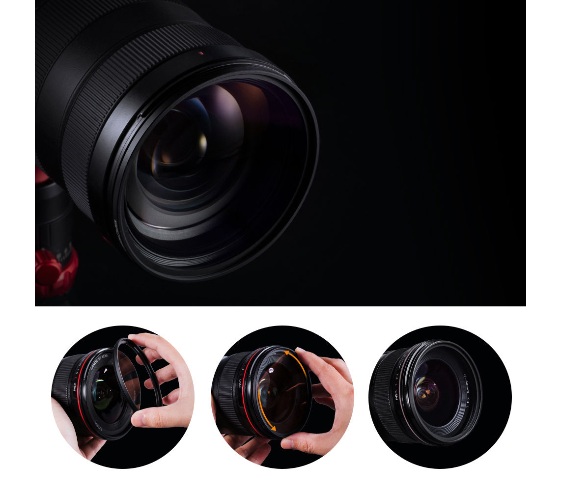 Светофильтр K&F Concept HMC UV, Blue Coated, 46 мм