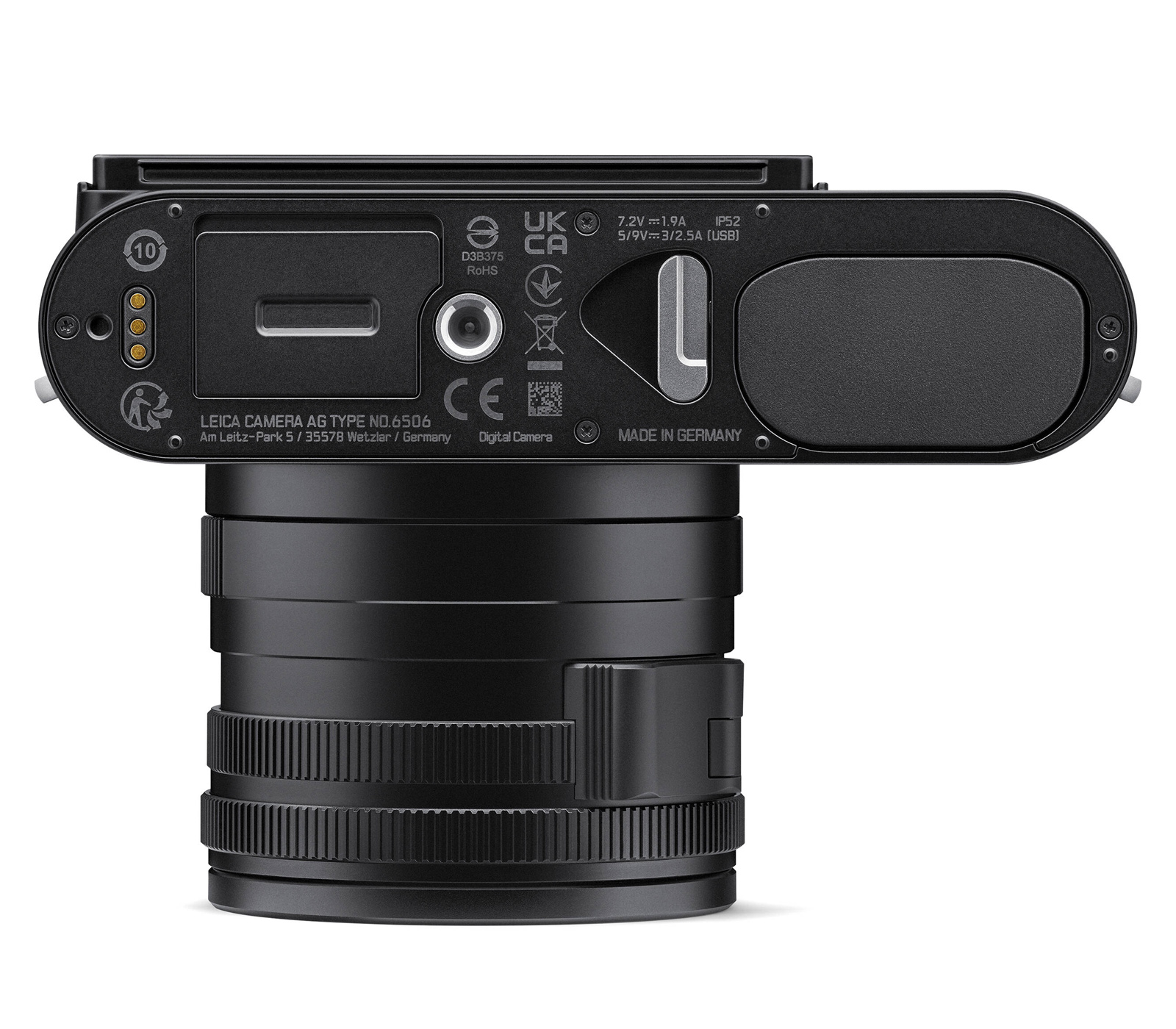 Компактный фотоаппарат Leica Q3, черный