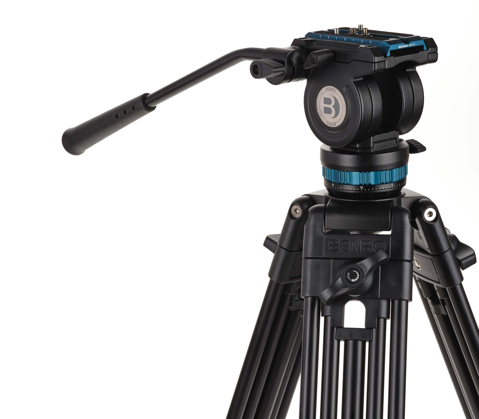 Штатив Benro Dual-Tube KH26PC с видеоголовой, алюминий