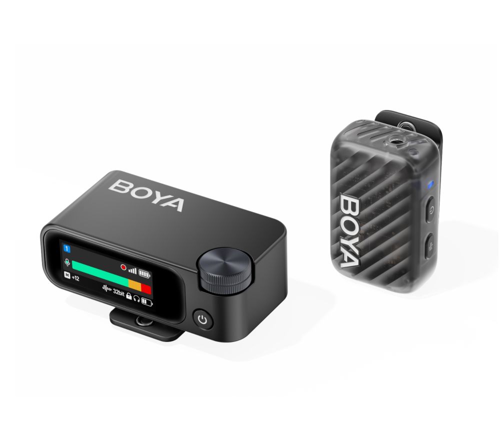 Беспроводная система Boya BOYAMIC 2, TX+RX, 2,4 ГГц, 3.5мм TRS, USB-C