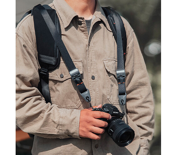 Наплечный ремень PGYTECH Camera Shoulder Strap, цвет Night Black