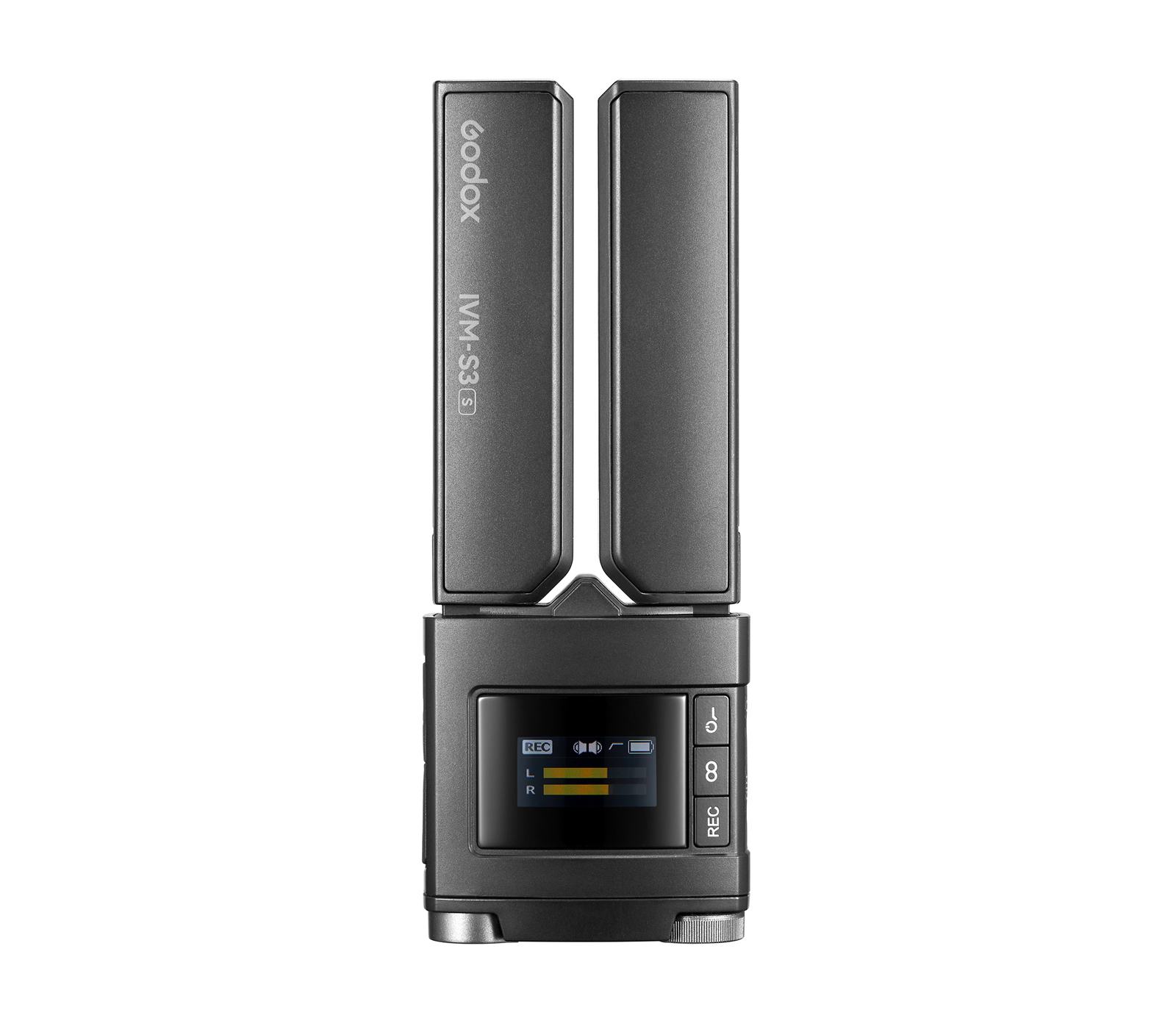 Микрофон Godox IVM-S3, стерео, 3.5 мм TRS / TRRS
