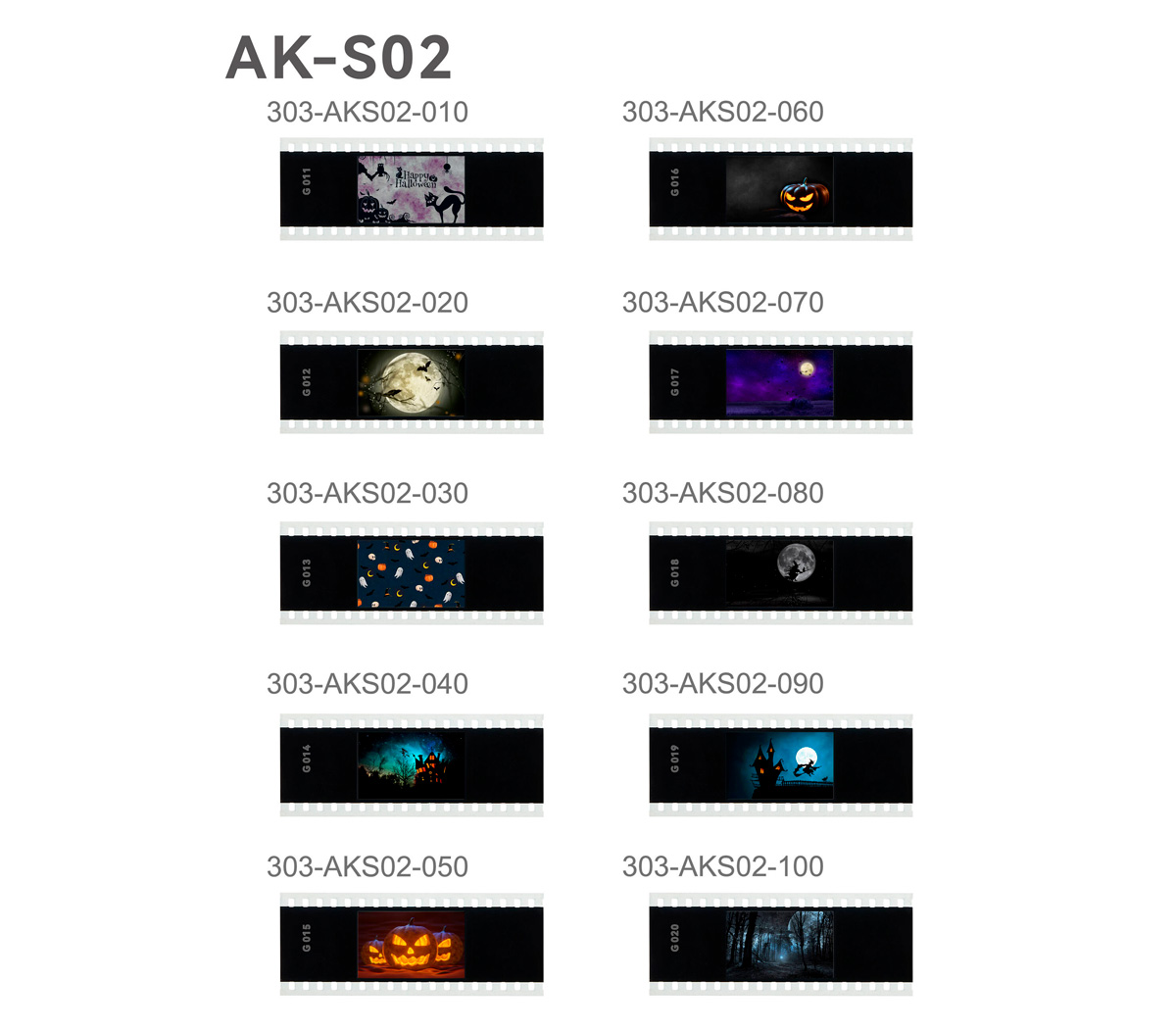 Набор слайдов Godox AK-S02