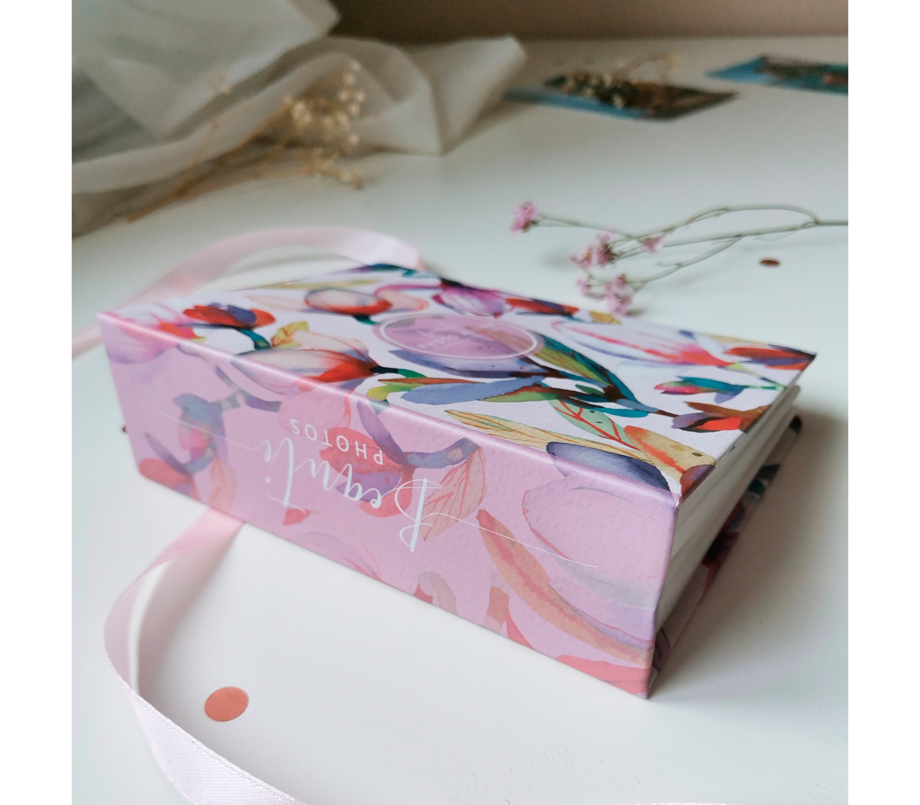 Фотоальбом Полином 10х15 см 100 фото, Flora Art - Магнолия