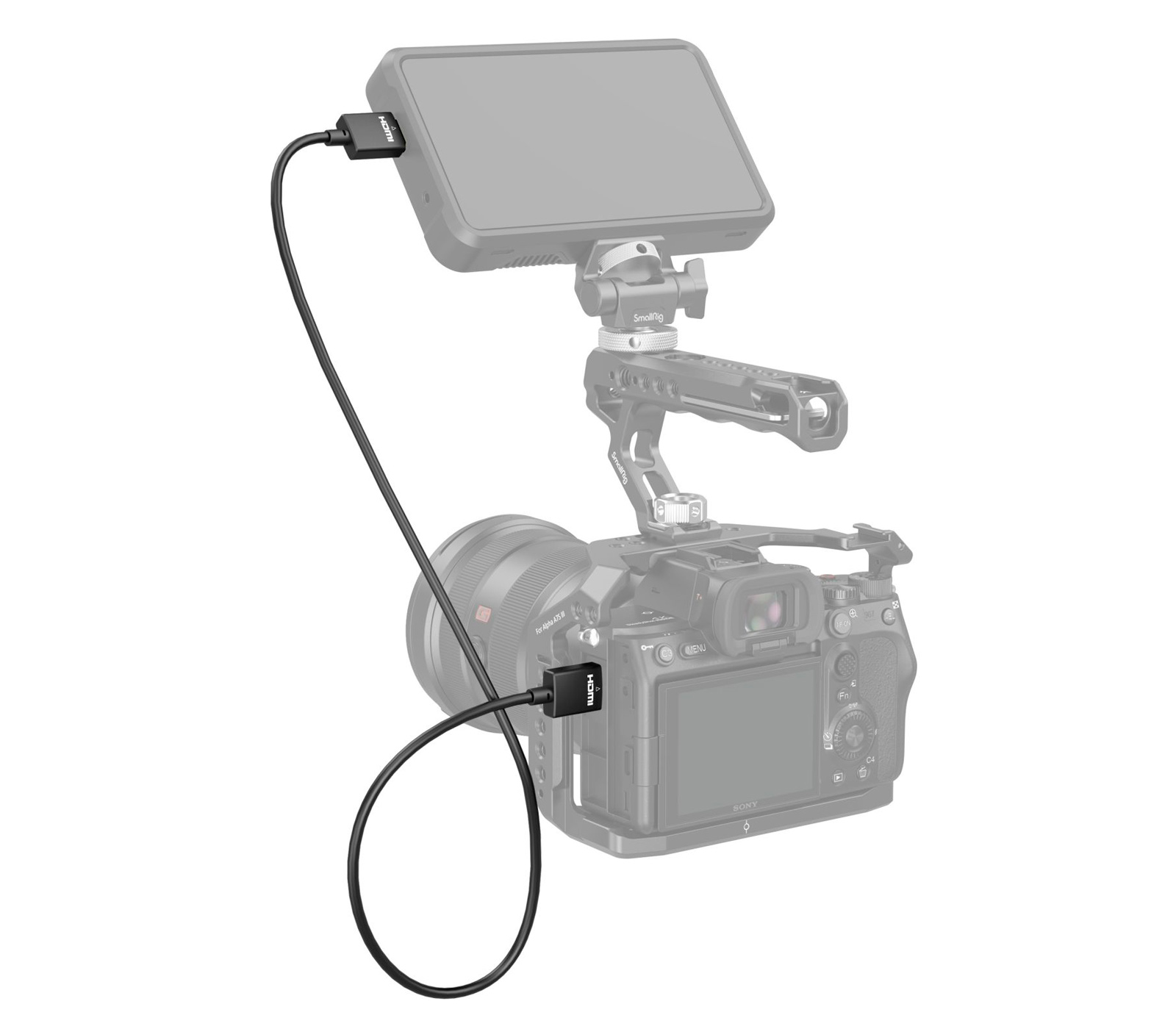 Кабель SmallRig 4794 Ultra Slim 4K HDMI 2.0 A-A, 1 м