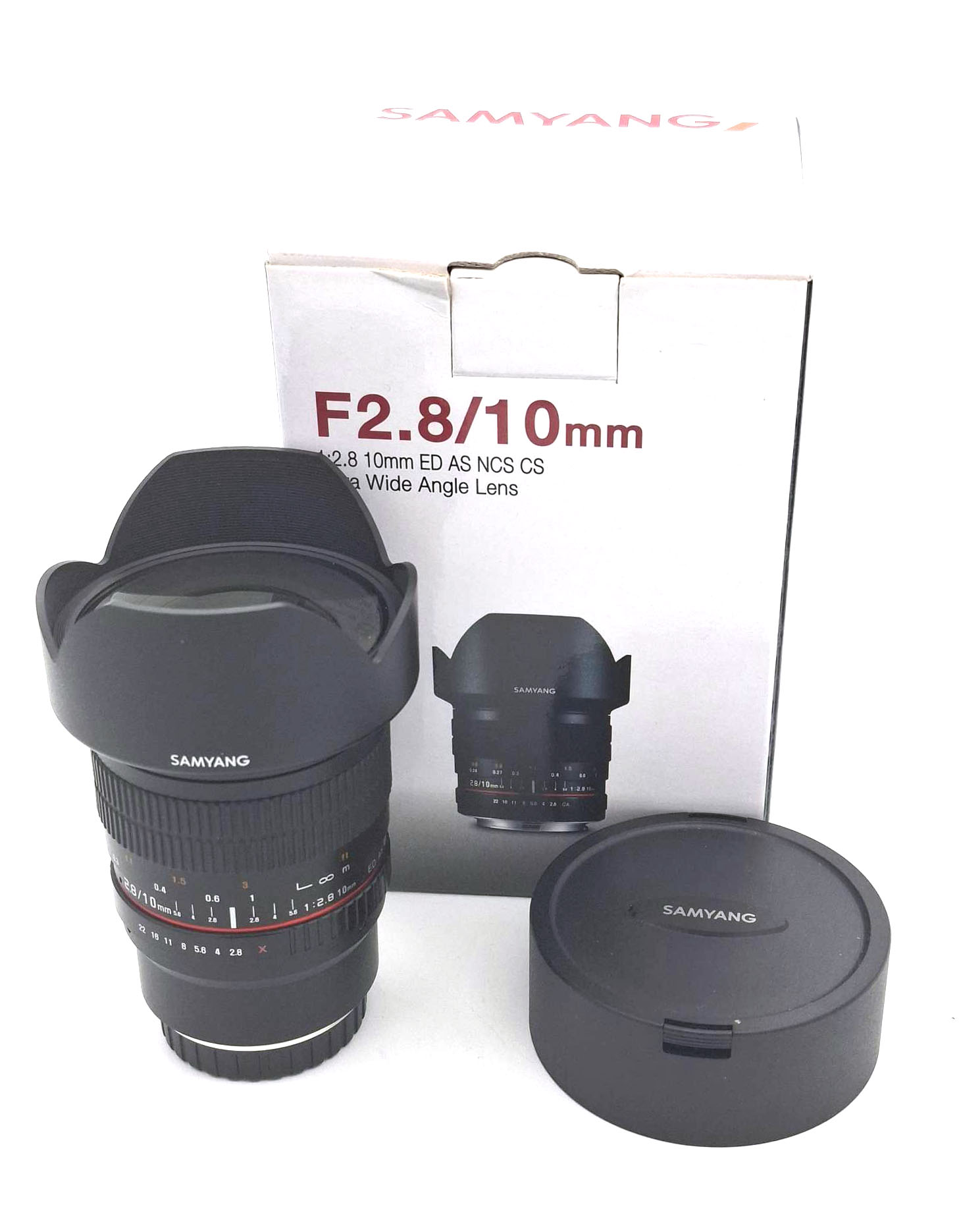 Объектив Samyang MF 10mm f/2.8 NCS Fujifilm X (состояние 4-) (б/у)
