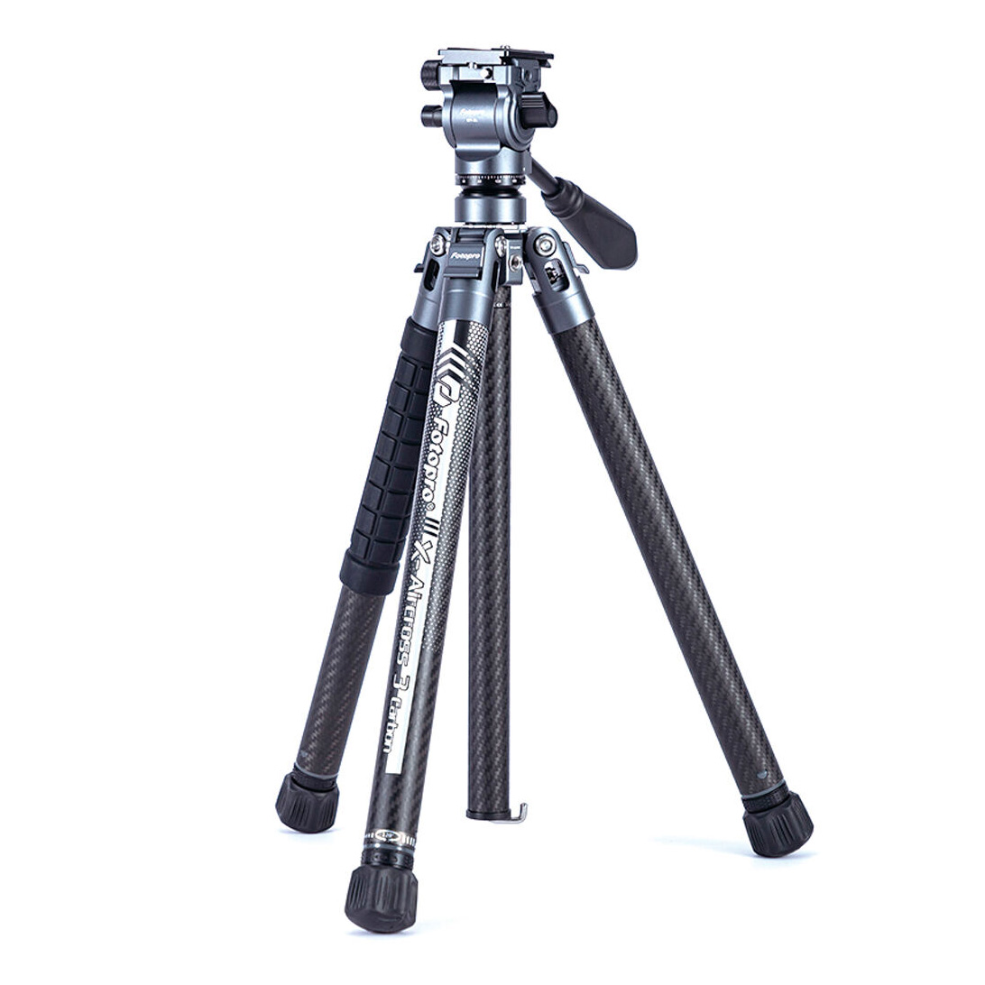 Штатив Fotopro X-Aircross 3 Lite Video Gray, карбон, до 3 кг