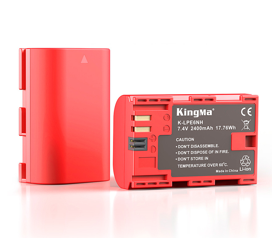 Аккумулятор Kingma LP-E6NH, с защитным кейсом, 2400 мАч