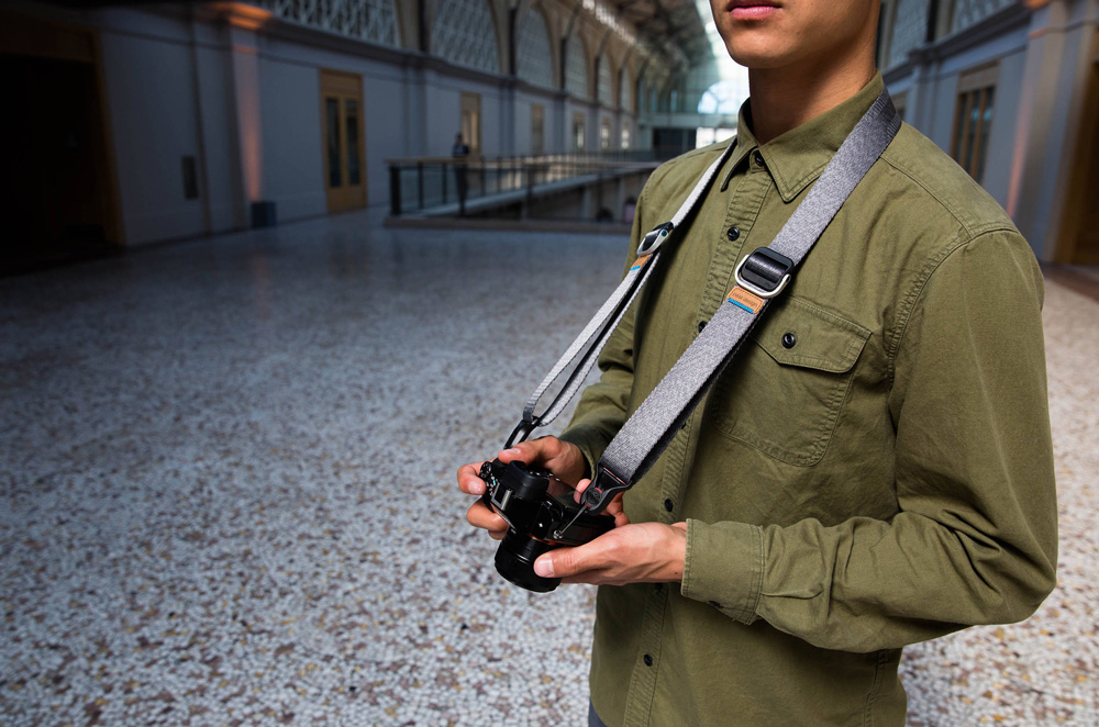 Ремень Peak Design Camera Strap Slide, серый (Ash)