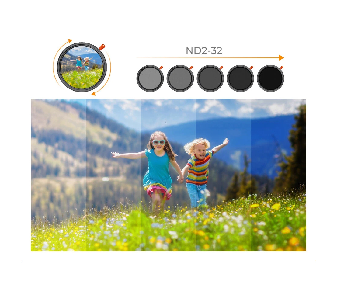 Светофильтр K&F Concept C-Series CPL / ND2-32 / Black Mist 1/4, 77 мм