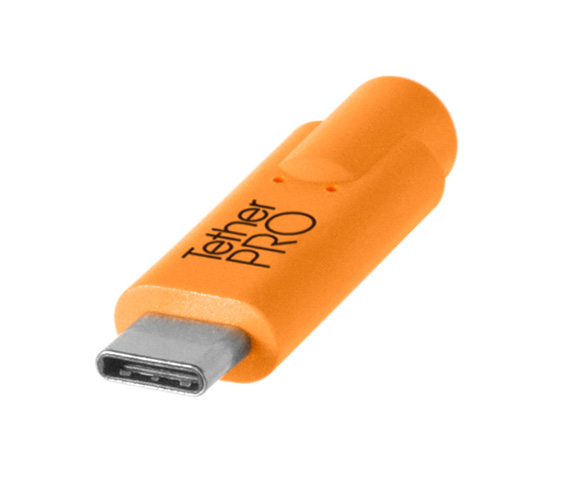 Кабель Tether Tools TetherPro USB-C to USB-C 4.6m, оранжевый (уцененный)