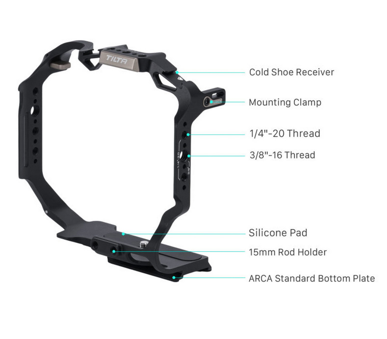 Клетка Tilta Camera Cage Basic Kit для Canon R3, черная