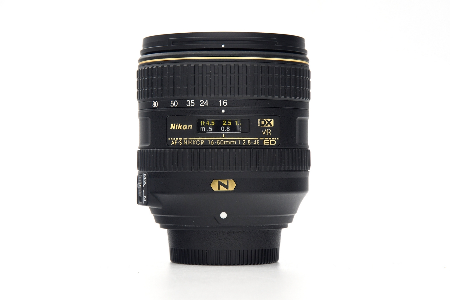 Объектив Nikon AF-S 16-80mm f/2.8-4E ED VR DX (состояние 5) (б/у)