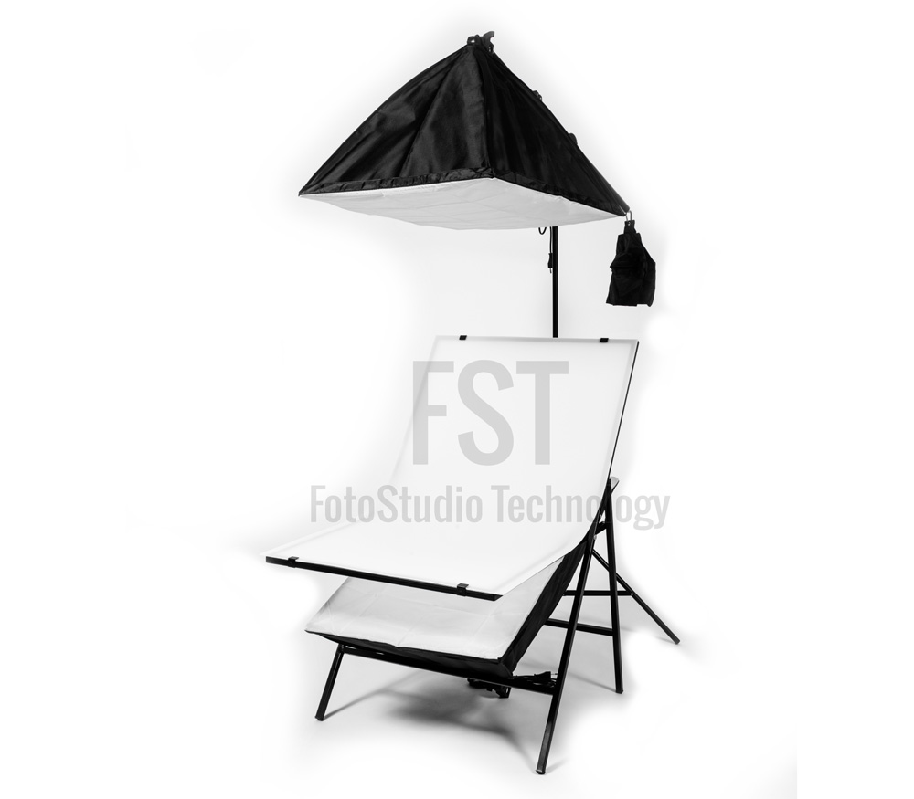 Комплект постоянного света FST 006, люминесцентный, 4х150 Вт, 5500К