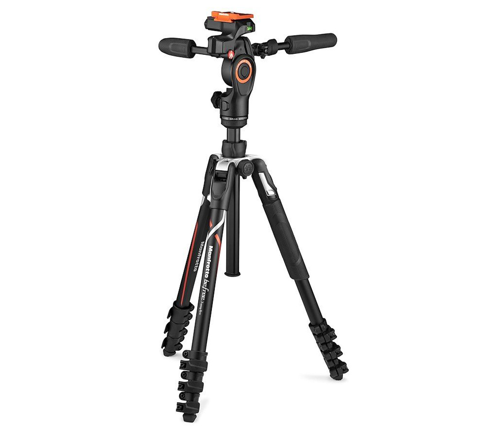 Штатив Manfrotto Befree 3-Way Live Advanced, площадка для Sony