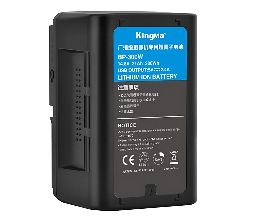 Аккумулятор Kingma BP-300W, V-Mount, 21000 мАч