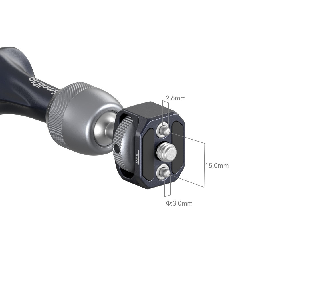 Универсальный держатель SmallRig 4194 Rosette Arm, 17 см, до 3,5 кг