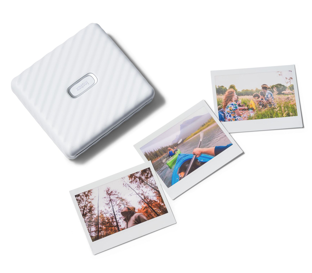 Фотопринтер Fujifilm Instax Link Wide Ash White