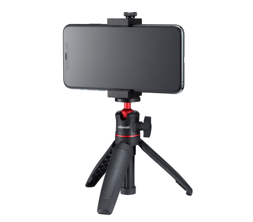 Штатив Ulanzi MT-08 Portable Desktop Tripod, с шаровой головой, черный