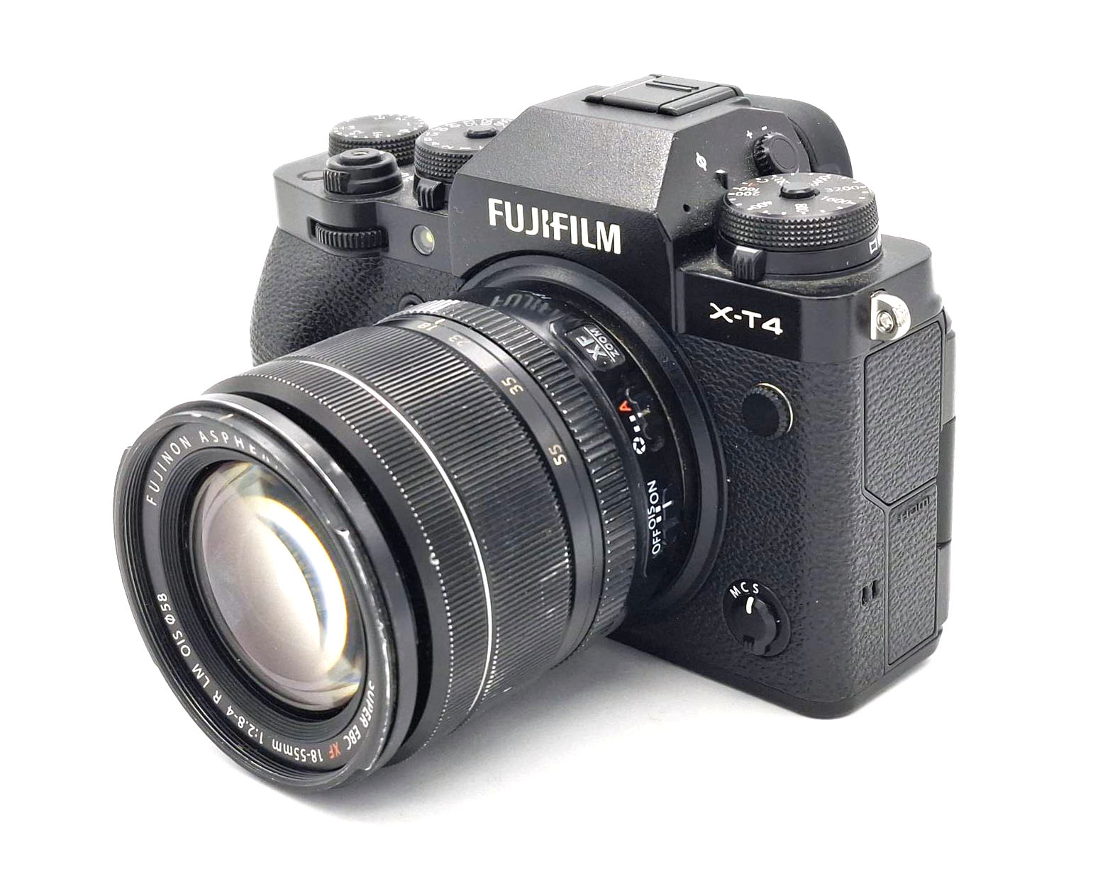 Беззеркальный фотоаппарат Fujifilm X-T4 Kit XF 18-55mm, черный (состояние 4) (б/у)