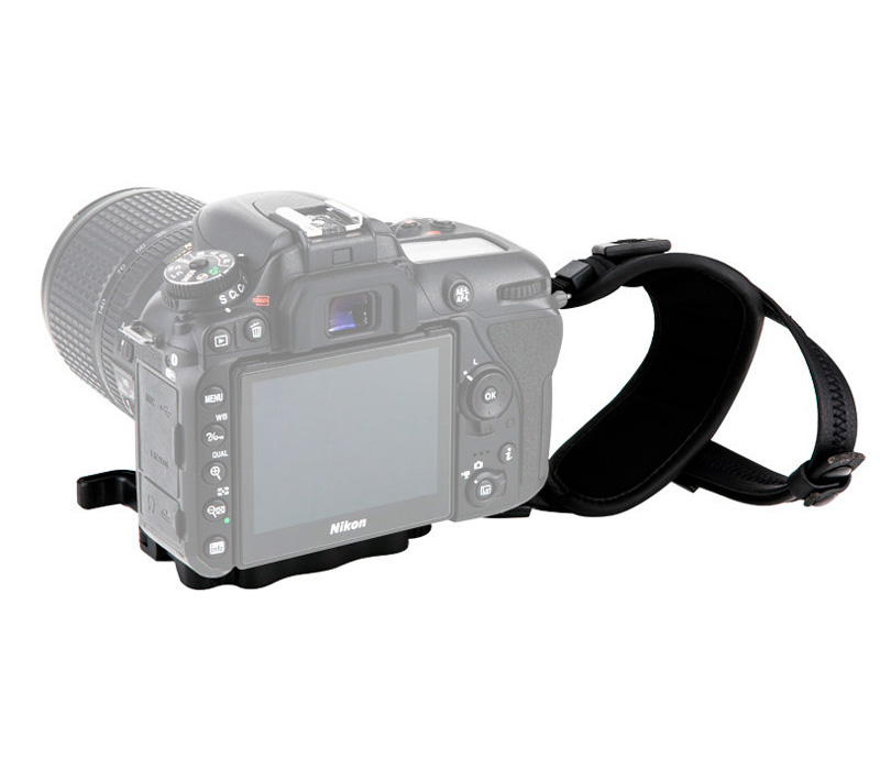 Ремень JJC HS-PRO1P Black, кистевой с U-площадкой, черный