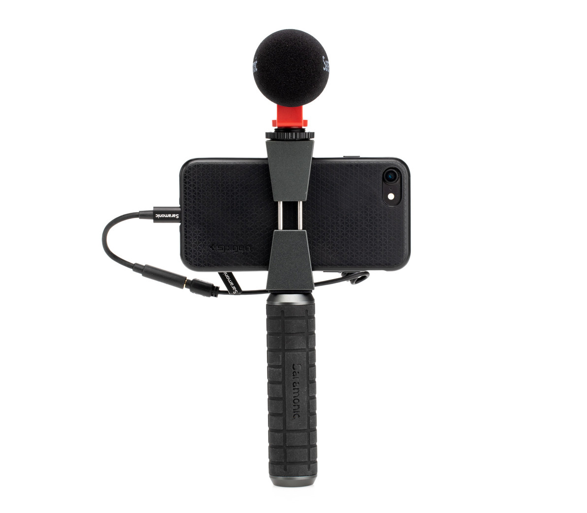 Комплект Saramonic VGM, держатель телефона, микрофон Vmic Mini