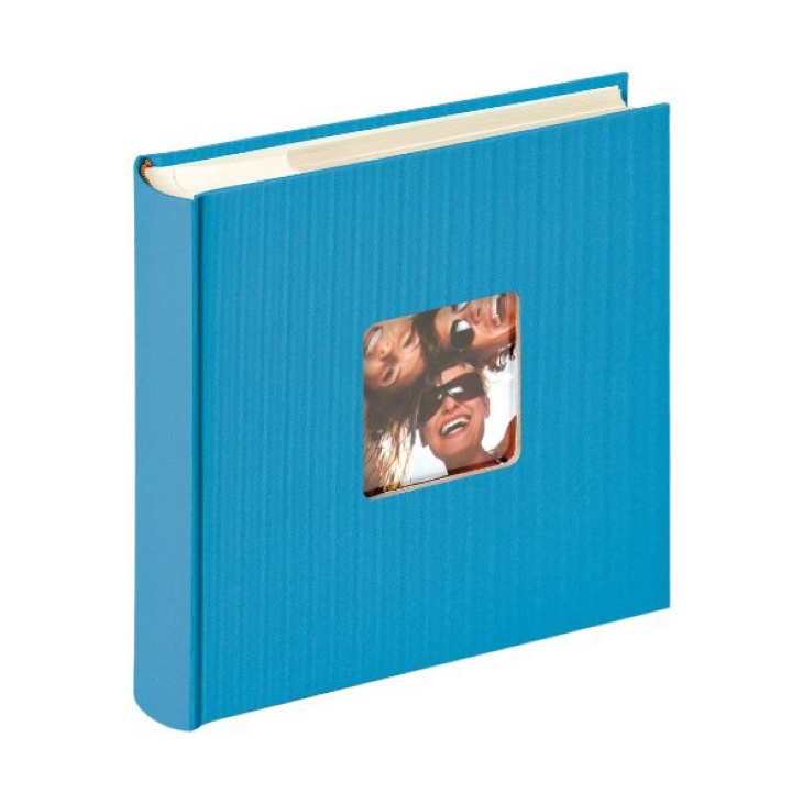 Фотоальбом Walther 10x15 см 200 фото Fun, голубой