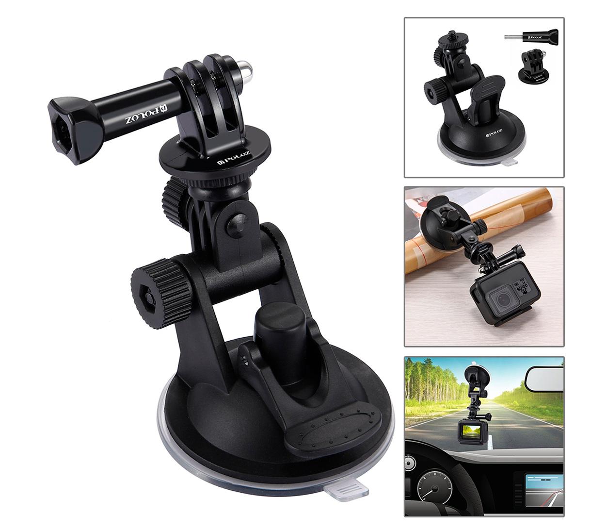 Комплект аксессуаров Puluz PKT10 Accessories Combo Kit 45 в 1 для экшн-камер, в кейсе