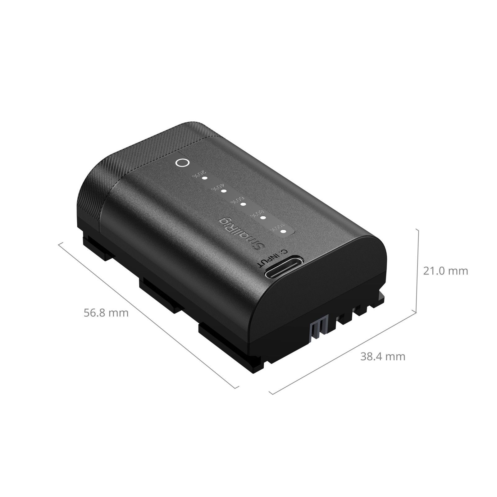 Аккумулятор SmallRig LP-E6P, c индикатором заряда и разъемом USB-C, 2520 мАч (5298)
