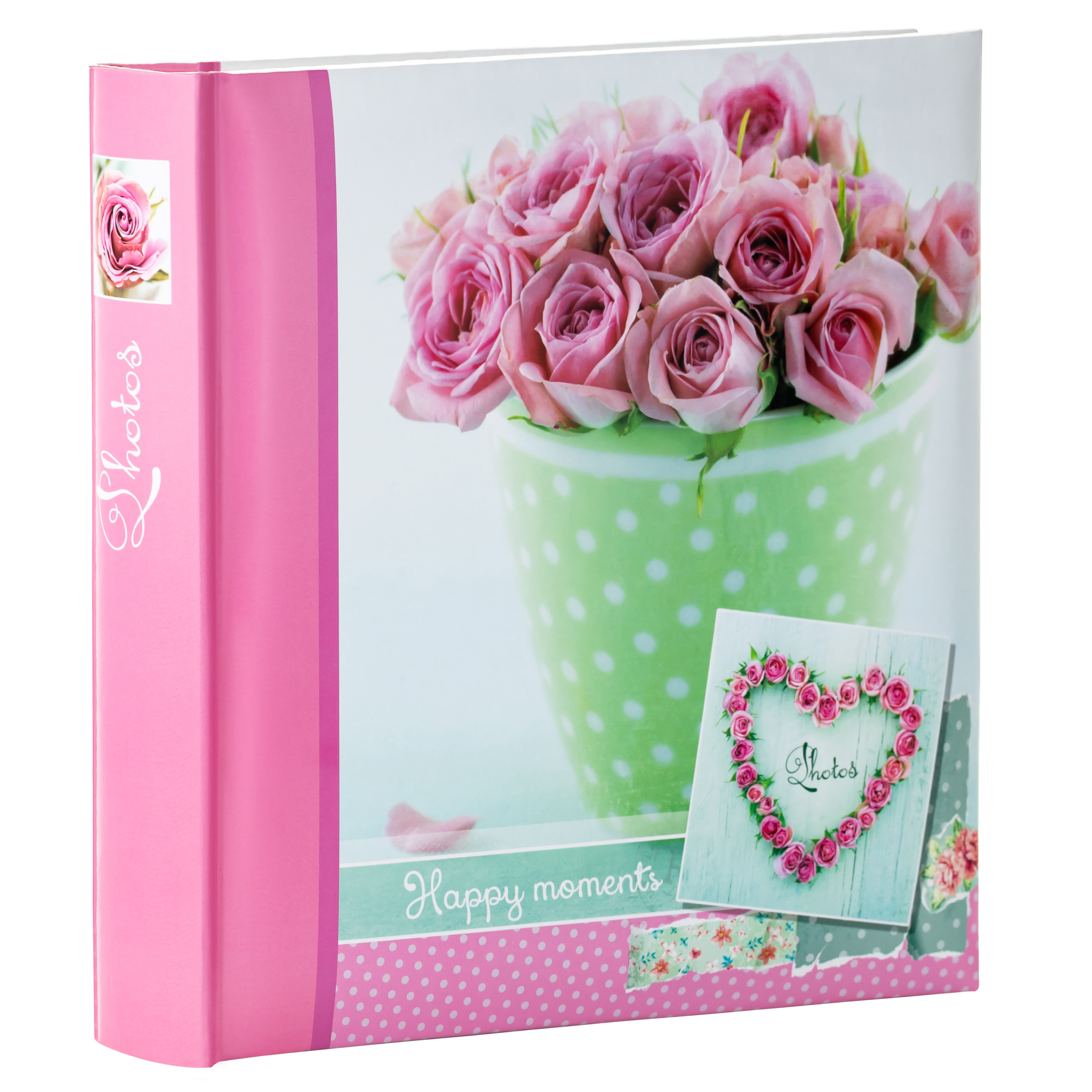 Фотоальбом Fotografia 10x15 см 200 фото, книжный переплет, «Романтика», FA-BBM200-339