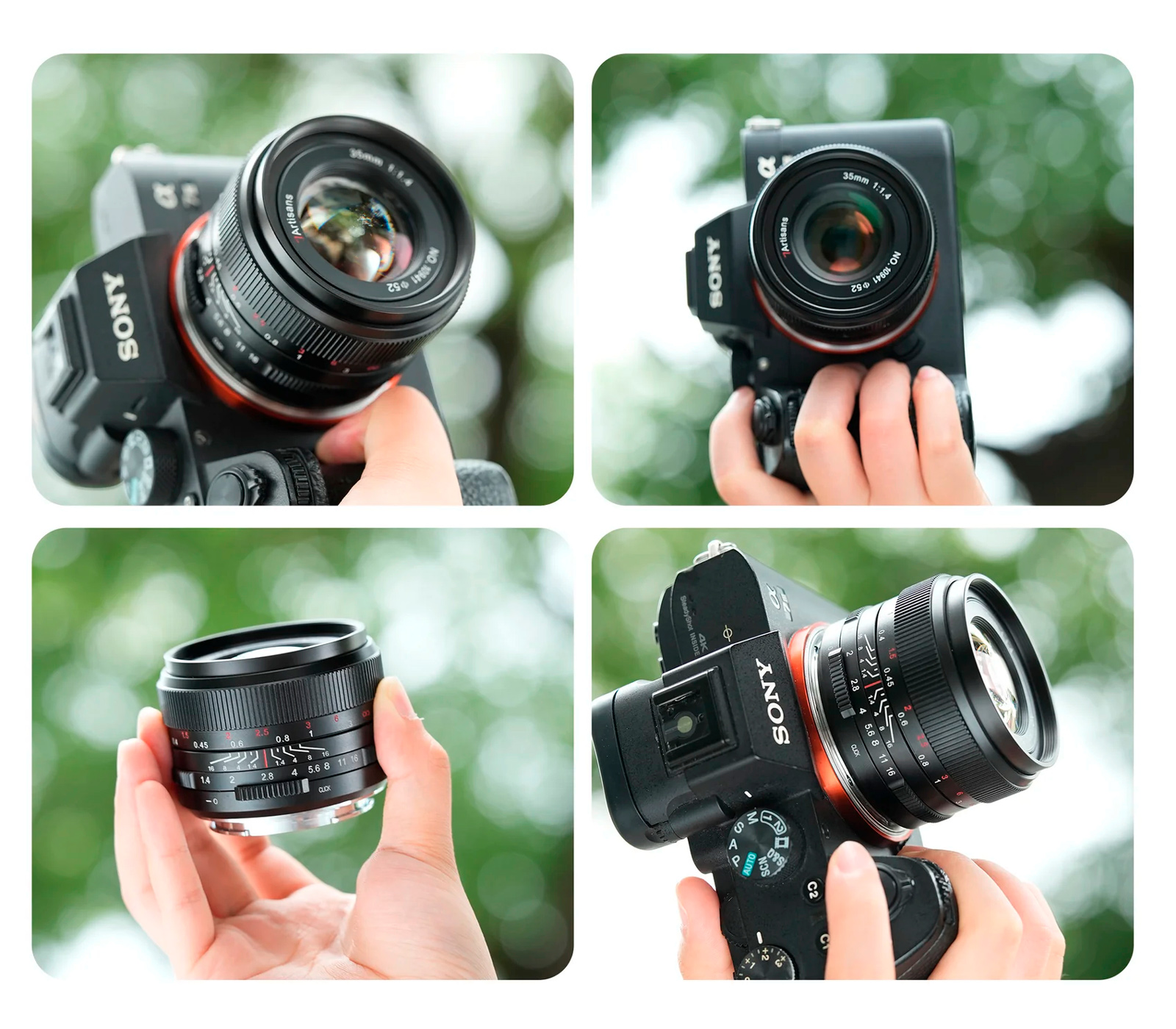 Объектив 7Artisans 35mm f/1.4 Mark III Sony FE (уцененный)